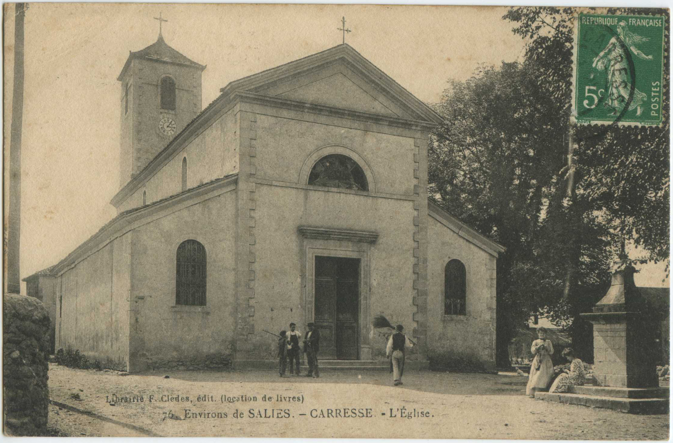 Carresse-Cassaber - L'Église
