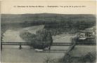 Carte postale ancienne - Castagnède - Vue prise de la peine de Mûr