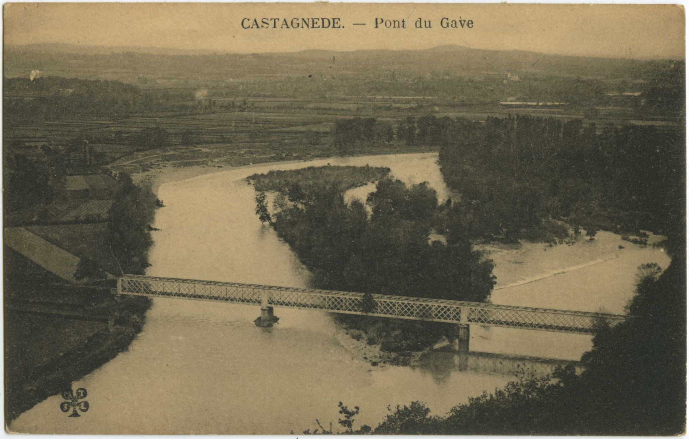 Castagnède - Pont du Gave
