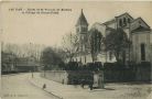 Carte postale ancienne - Dax - Eglise de St Vincent de Xaintes et Collège de Jeunes Filles