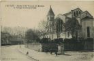 Carte postale ancienne - Dax - Eglise de St Vincent de Xaintes et Collège de Jeunes Filles
