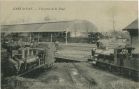 Carte postale ancienne - Dax - GARE de DAX. - Vue prise de St-Paul.