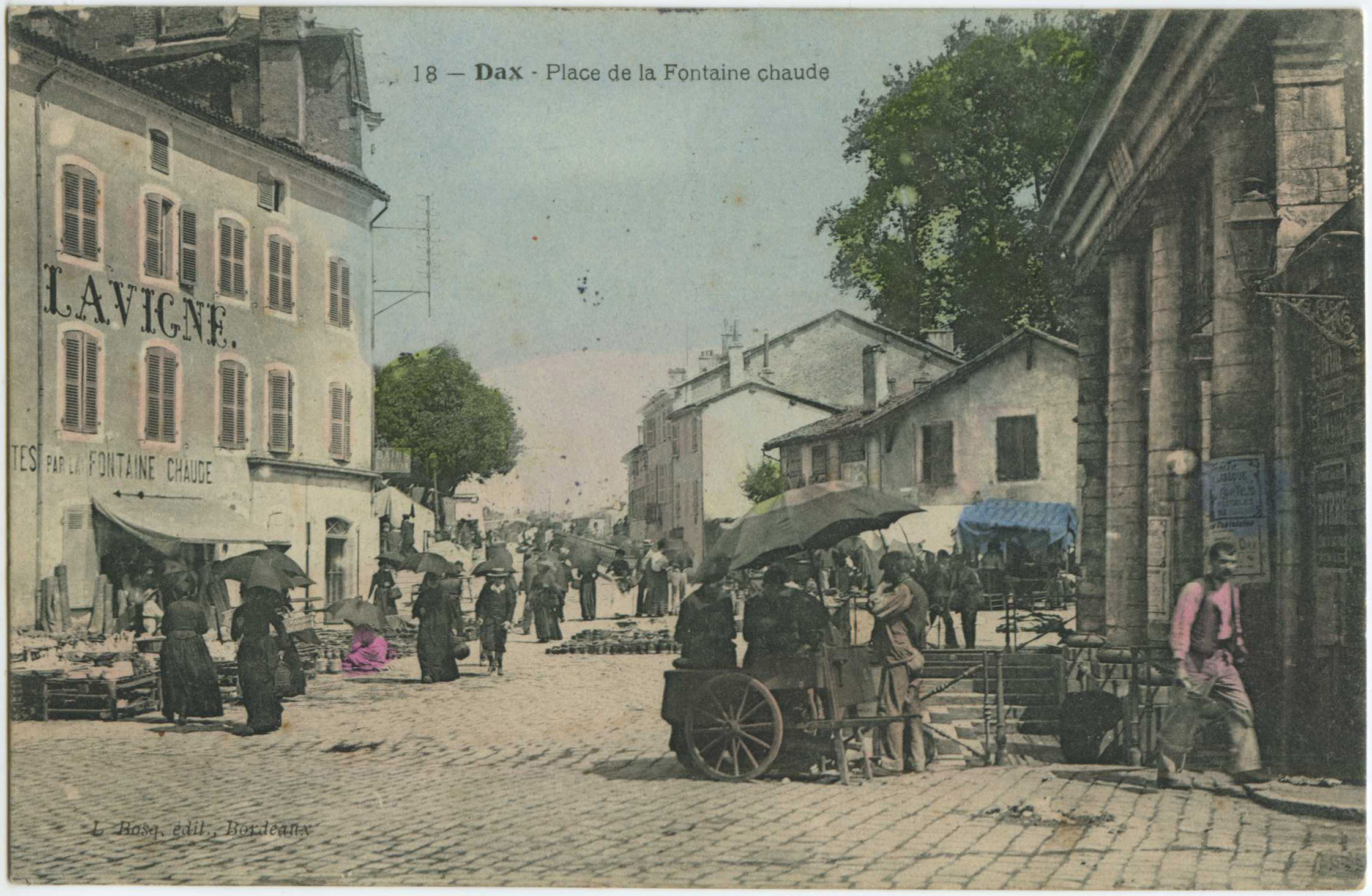 Dax - Place de la Fontaine chaude