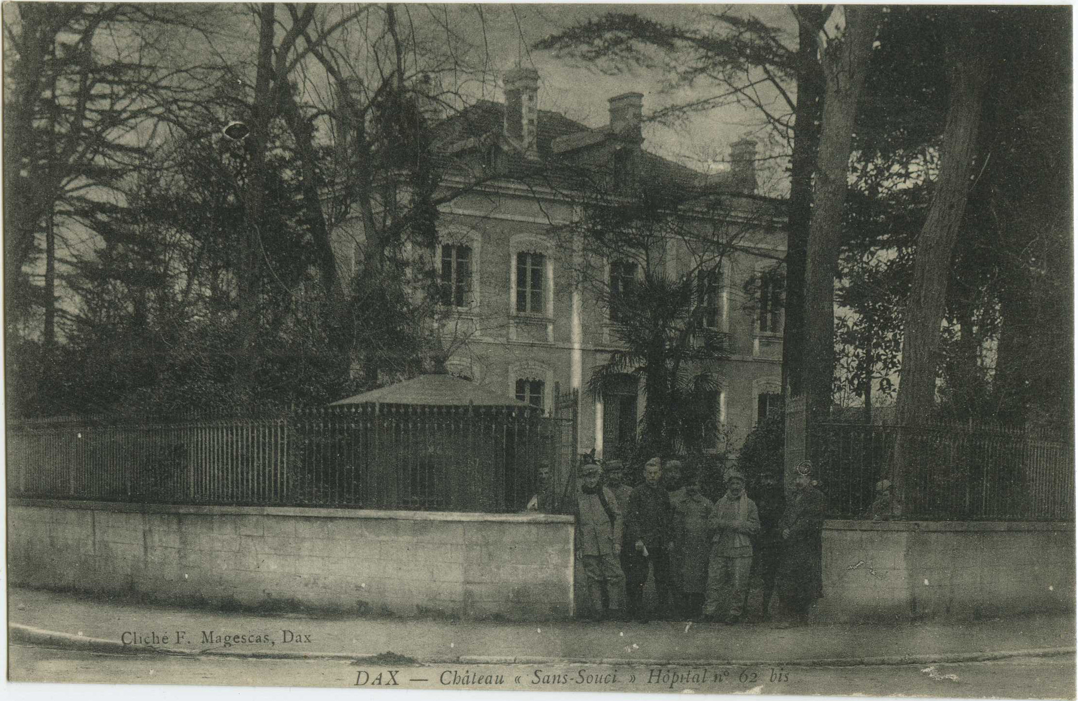 Dax - Château « Sans-Souci » Hôpital n° 62 bis