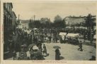 Carte postale ancienne - Dax - DAX Autrefois. - Le Marché de la Place Poyanne