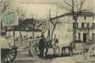 Carte postale ancienne - Dax - Type d'Attelage et Paysan Landais