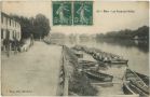 Carte postale ancienne - Dax - Les Rives de l'Adour Carte postale ancienne - Dax - Les Rives de l'Adour