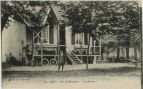 Carte postale ancienne - Dax - Bois de Boulogne - « La Buvette »