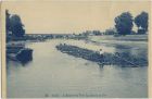 Carte postale ancienne - Dax - L'Adour et le Pont du Chemin de Fer