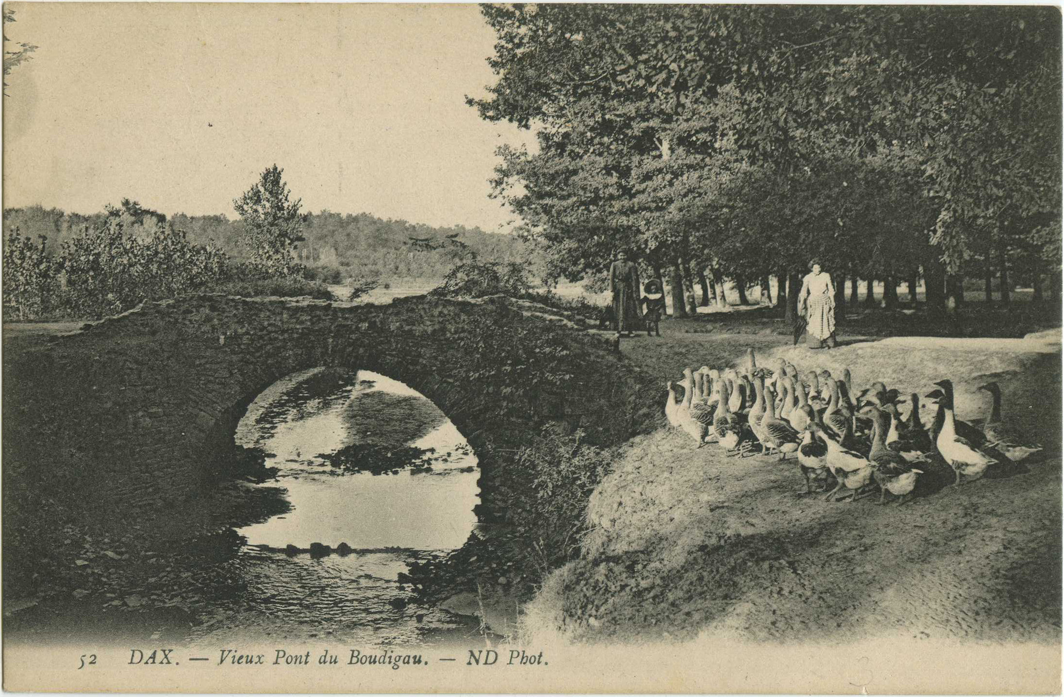 Dax - Vieux Pont du Boudigau.
