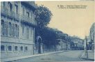 Carte postale ancienne - Dax - Hôtel des Grands Thermes et Rue de la Fontaine-d'Eau-Chaude