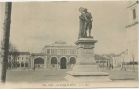 Carte postale ancienne - Dax - La statue de Borda