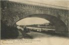 Carte postale ancienne - Dax - Les baignots sur les bords de l'Adour (Vue prise du pont du chemin de fer).
