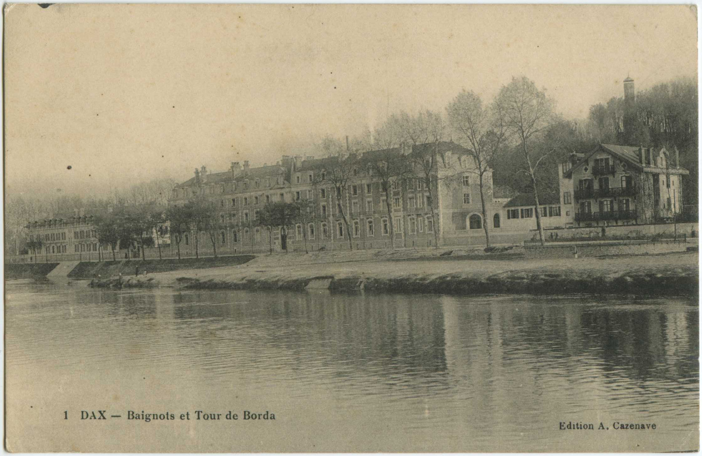 Dax - Baignots et Tour de Borda