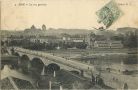 Carte postale ancienne - Dax - La vue générale Carte postale ancienne - Dax - La vue générale