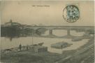 Carte postale ancienne - Dax - Pont sur l'Adour