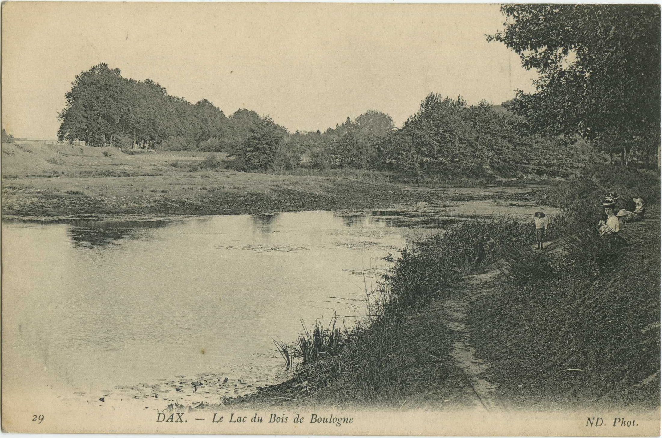 Dax - Le Lac du Bois de Boulogne