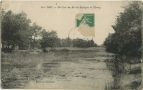 Carte postale ancienne - Dax - Un Coin du Bois de Boulogne et l'Etang