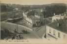 Carte postale ancienne - Dax - La Place du Sablar