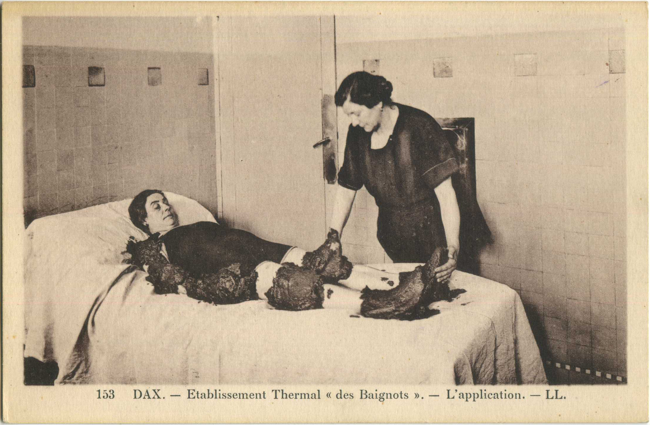 Dax - Etablissement Thermal « des Baignots ». - L'application.