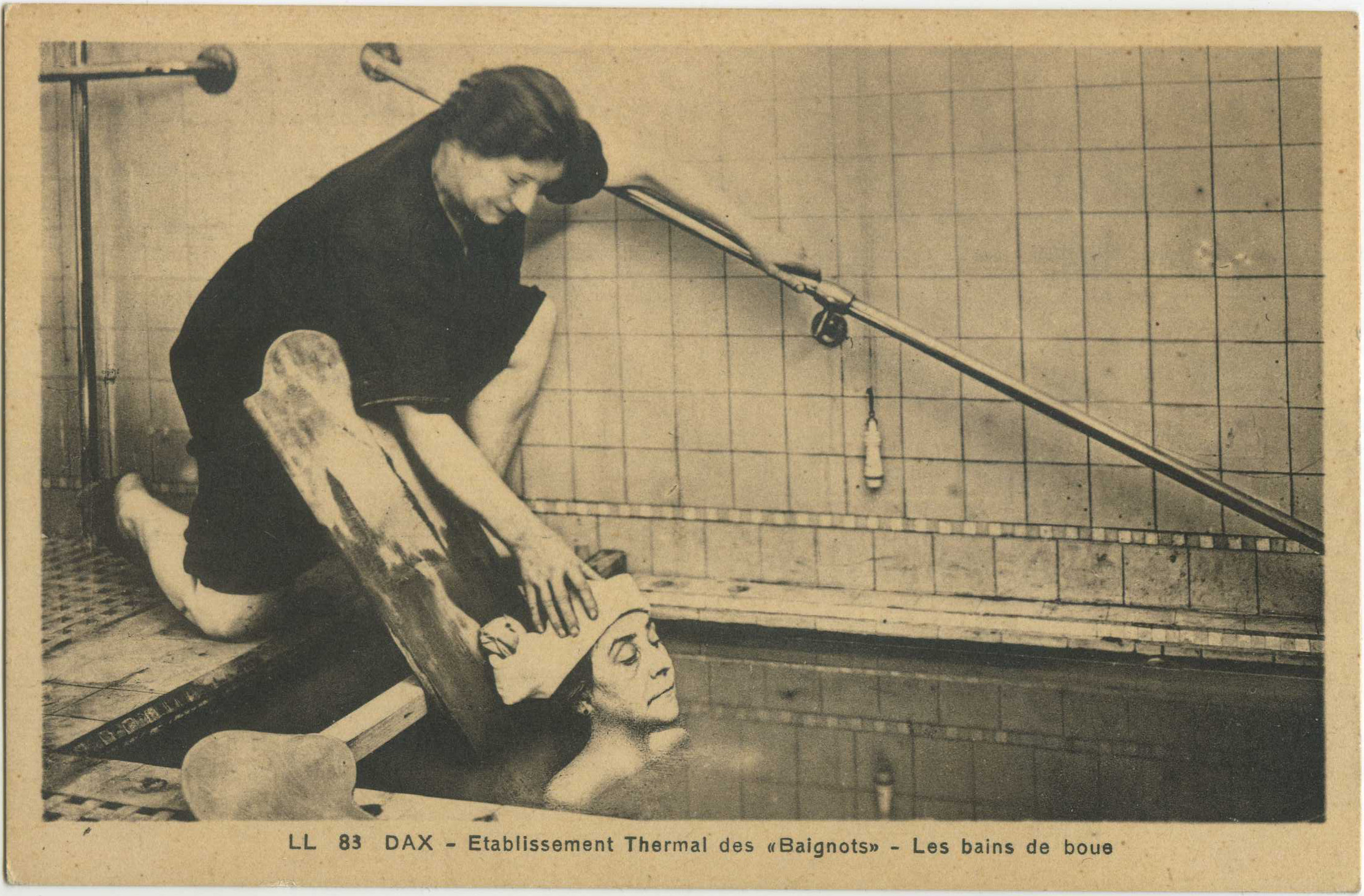 Dax - Etablissement Thermal des «Baignots» - Les bains de boue