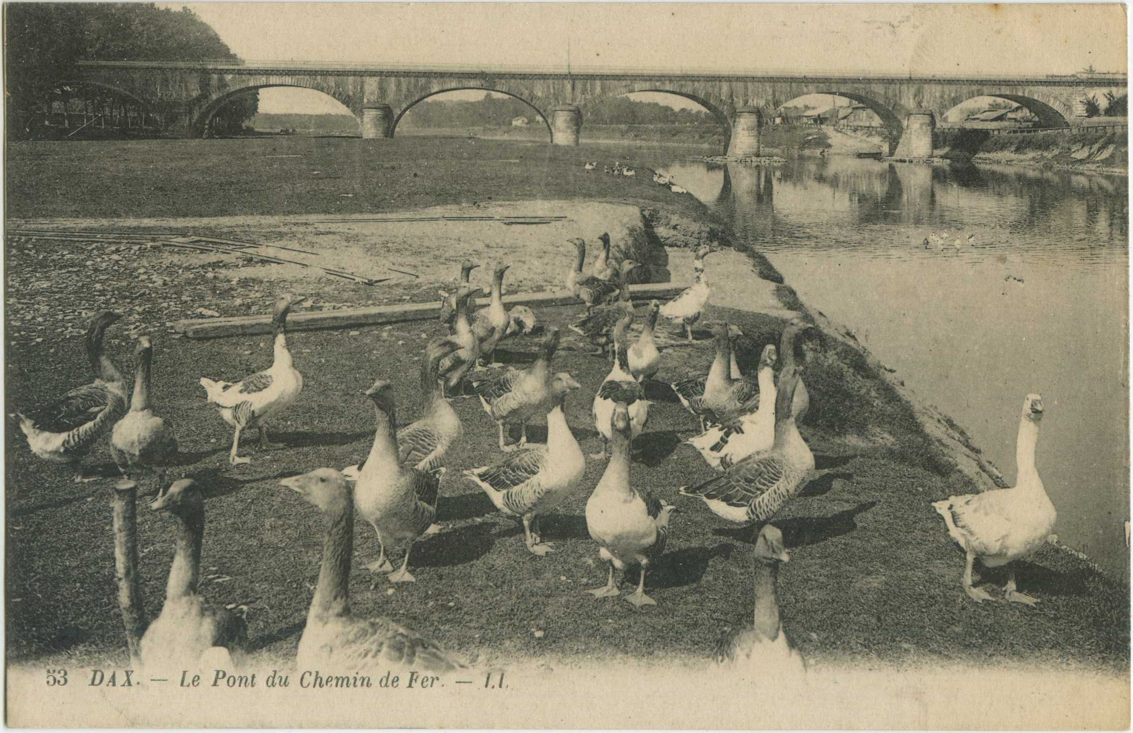 Dax - Le Pont du Chemin de Fer