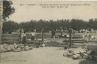 Carte postale ancienne - Dax - Inondation - Démolition des travaux de défense, Boulevard de la Marine - Crue de l'Adour, 24 Juin 1908