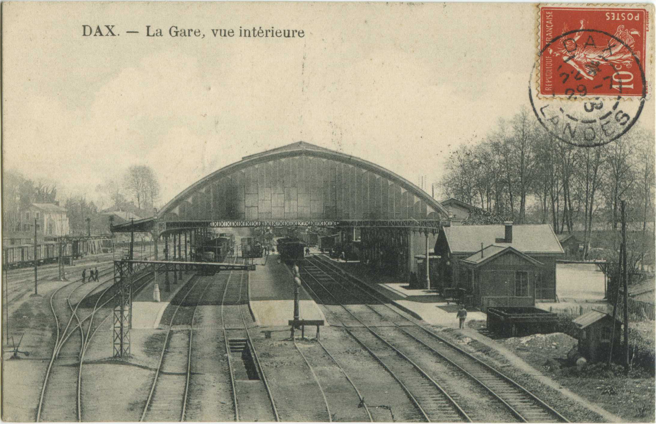 Dax - La Gare, vue intérieure