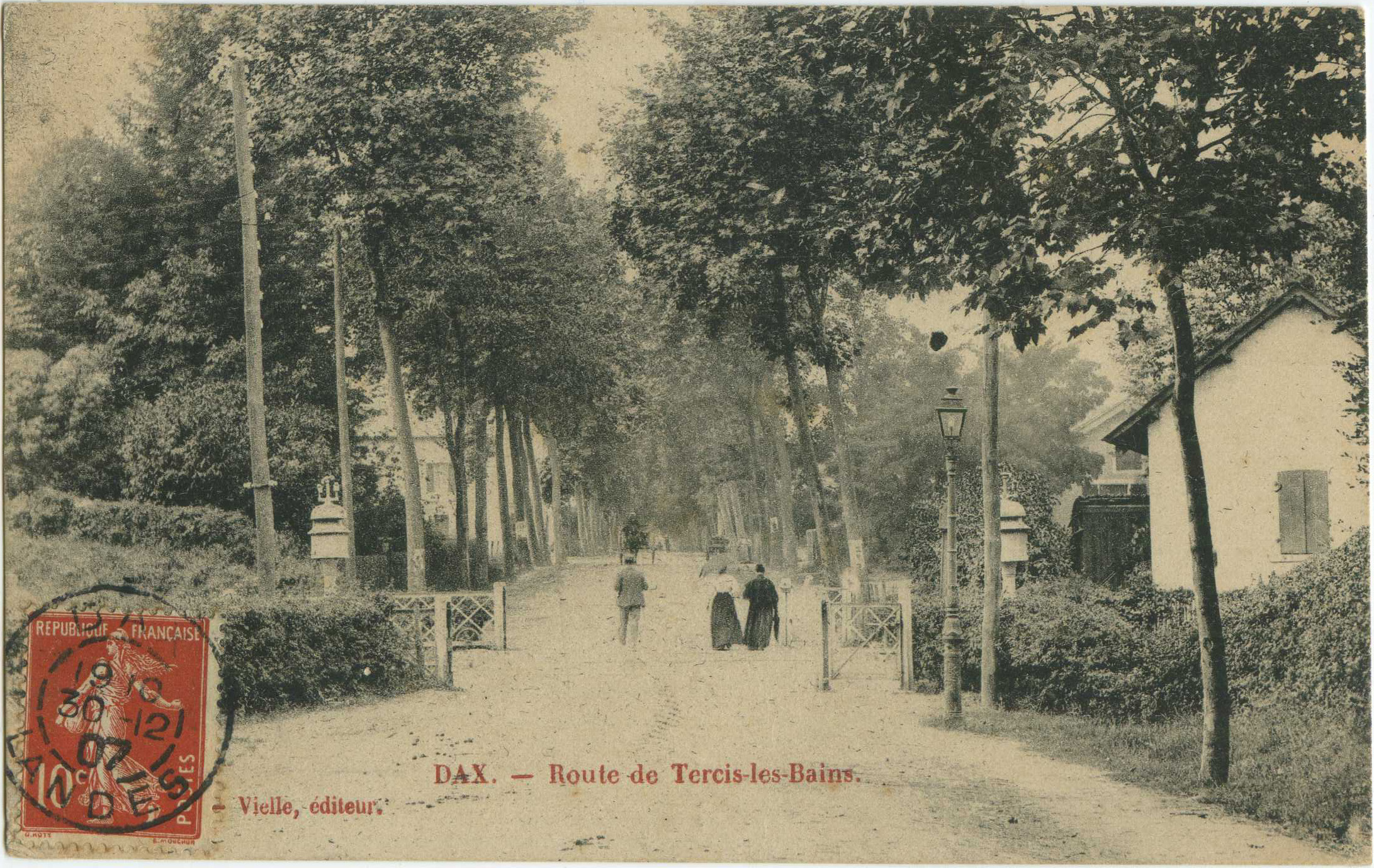 Dax - Route de Tercis-les-Bains.