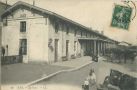 Carte postale ancienne - Dax - La Gare. Carte postale ancienne - Dax - La Gare.