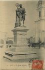 Carte postale ancienne - Dax - La Statue de Borda. Carte postale ancienne - Dax - La Statue de Borda.