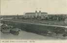 Carte postale ancienne - Dax - L'Adour et vue sur les Arènes.