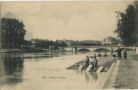 Carte postale ancienne - Dax - Pont sur l'Adour