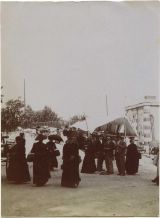 Photo ancienne - Dax - Photo - Le marché de la place Thiers (vers 1910)