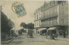 Carte postale ancienne - Dax - Place Poyanne
