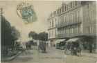 Carte postale ancienne - Dax - Place Poyanne Carte postale ancienne - Dax - Place Poyanne