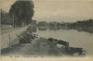 Carte postale ancienne - Dax - Vue prise du Sablar. Carte postale ancienne - Dax - Vue prise du Sablar.