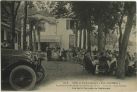 Carte postale ancienne - Dax - Hôtel et Etablissement « DAX-THERMAL » - Exploitation thermale autorisée par l'Etat. Ouverts toute l'année - Vue de la Terrasse du Restaurant