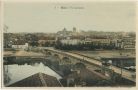 Carte postale ancienne - Dax - Vue générale Carte postale ancienne - Dax - Vue générale