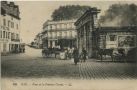 Carte postale ancienne - Dax - Place de la Fontaine Chaude.