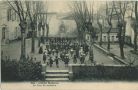 Carte postale ancienne - Dax - Institut Moderne - La Cour de récréation
