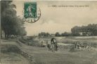 Carte postale ancienne - Dax - Les Rives de l'Adour (Vue prise du Pont)