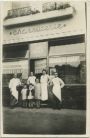 Photo ancienne - Dax - Carte photo - Charcuterie Jules Lacaze