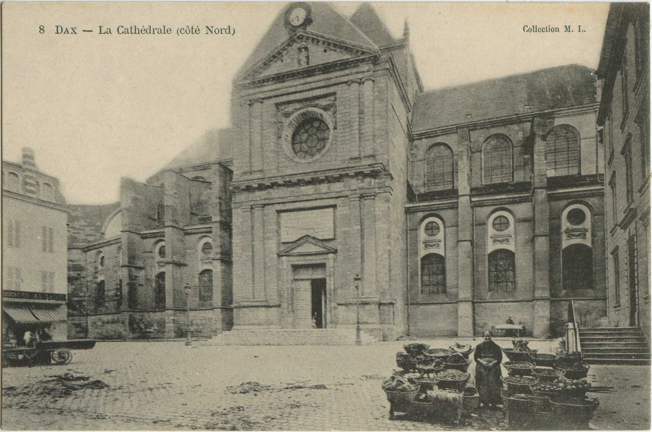 Dax - La Cathédrale (côté Nord)
