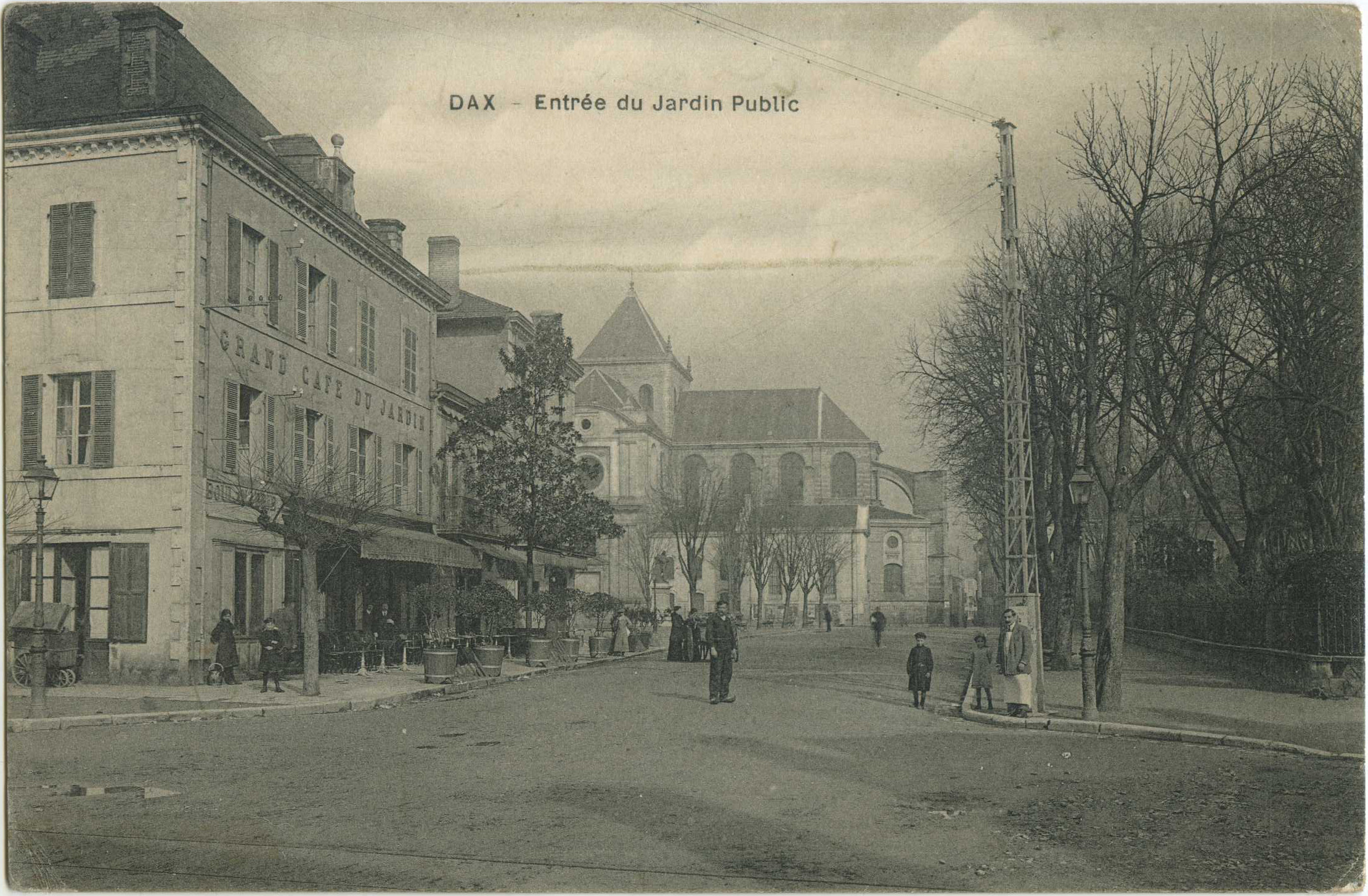 Dax - Entrée du Jardin Public