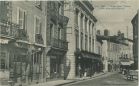 Carte postale ancienne - Dax - La rue Saint-Vincent et les Nouvelles Galeries.