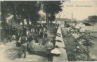 Carte postale ancienne - Dax - Marché des Remparts