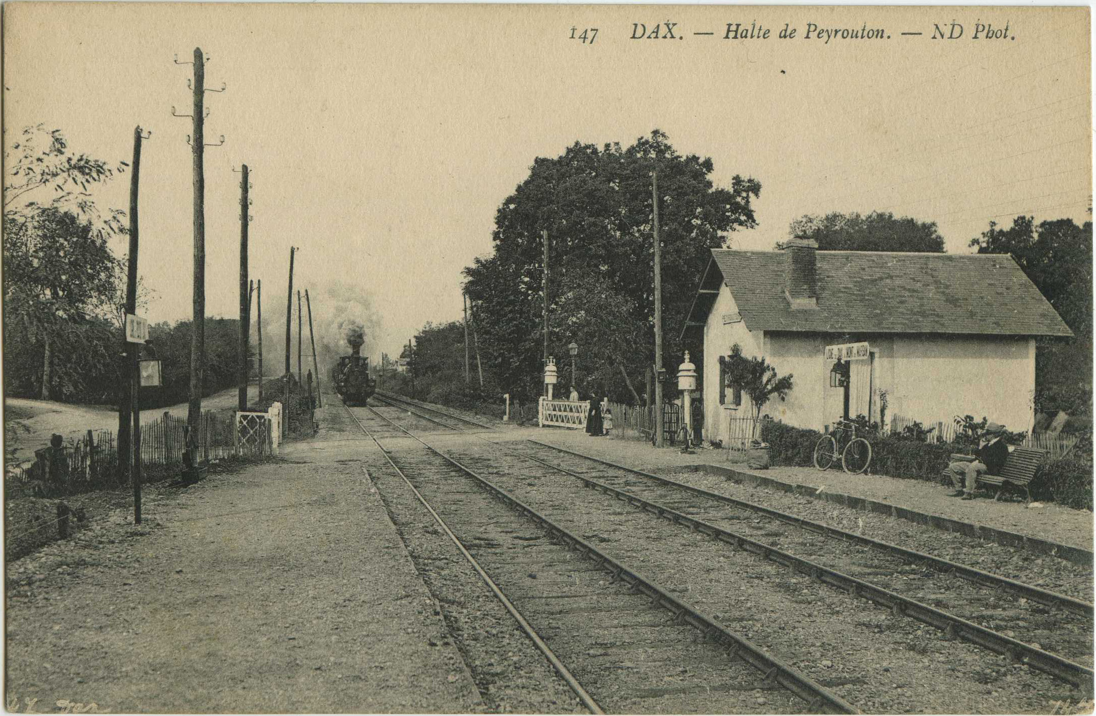 Dax - Halte de Peyrouton.