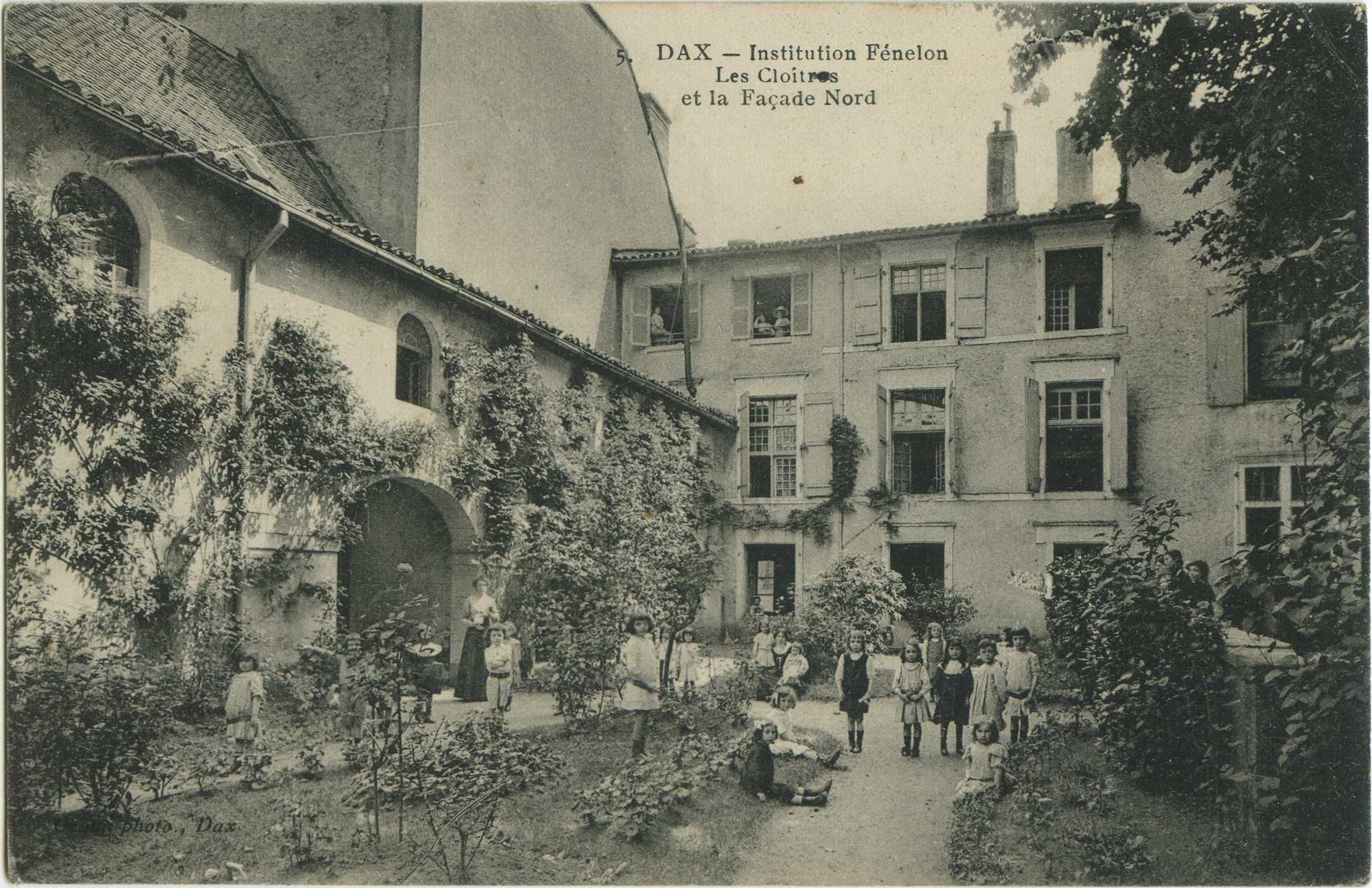 Dax - Institution Fénelon - Les Cloîtres et la Façade Nord