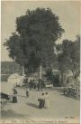 Carte postale ancienne - Dax - La Place Thiers et la Promenade des Remparts Carte postale ancienne - Dax - La Place Thiers et la Promenade des Remparts